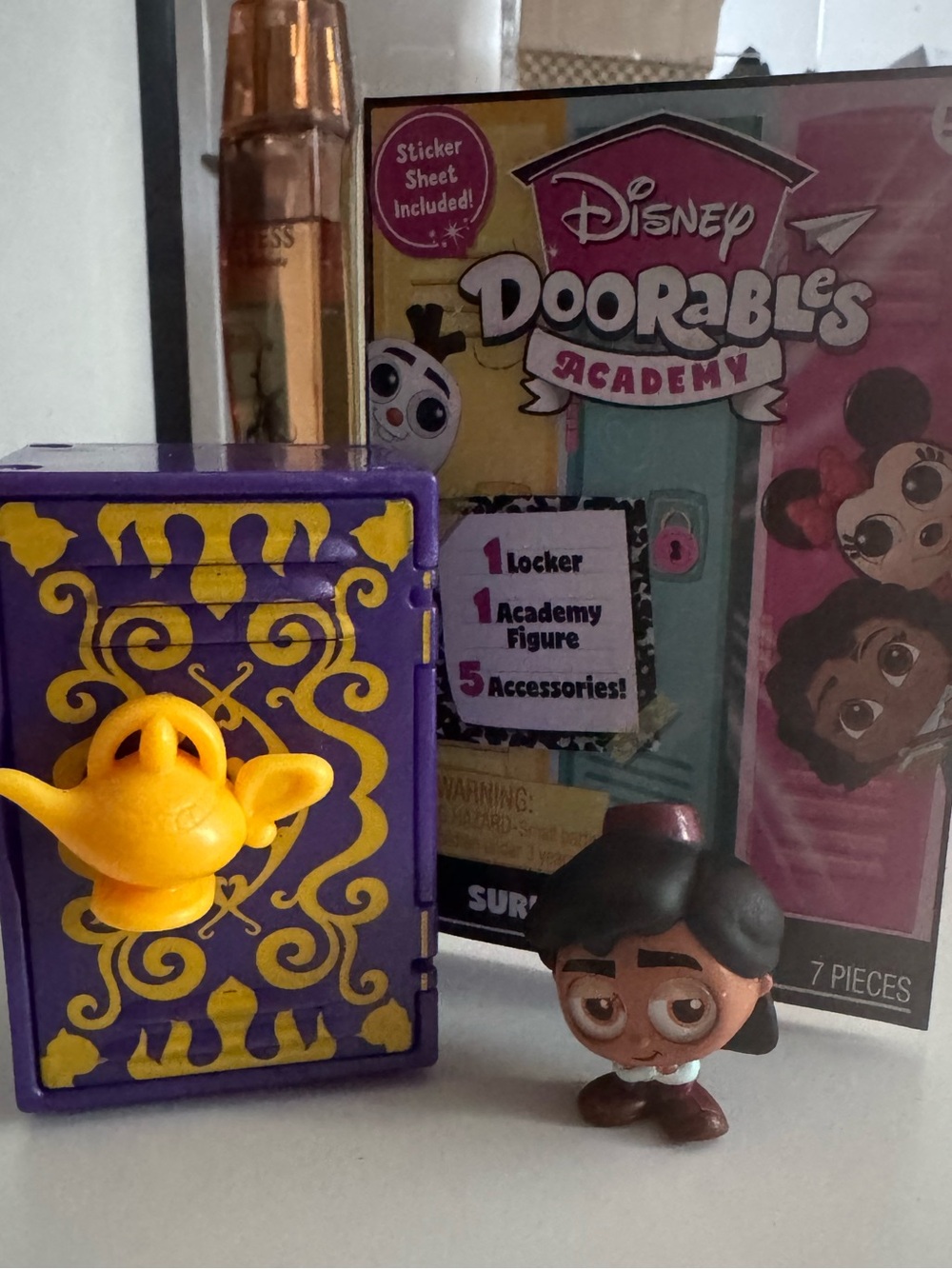 Disney doorables academy locker Aladdin RARE